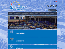 Tablet Screenshot of eurominichamps.com